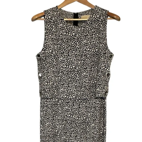 Michael Kors Black and White Patterned Jumpsuit size M - Picture 3 of 12